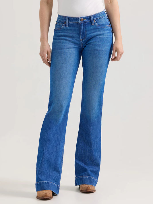 Women's Retro Mae Wide Leg Trouser Jean