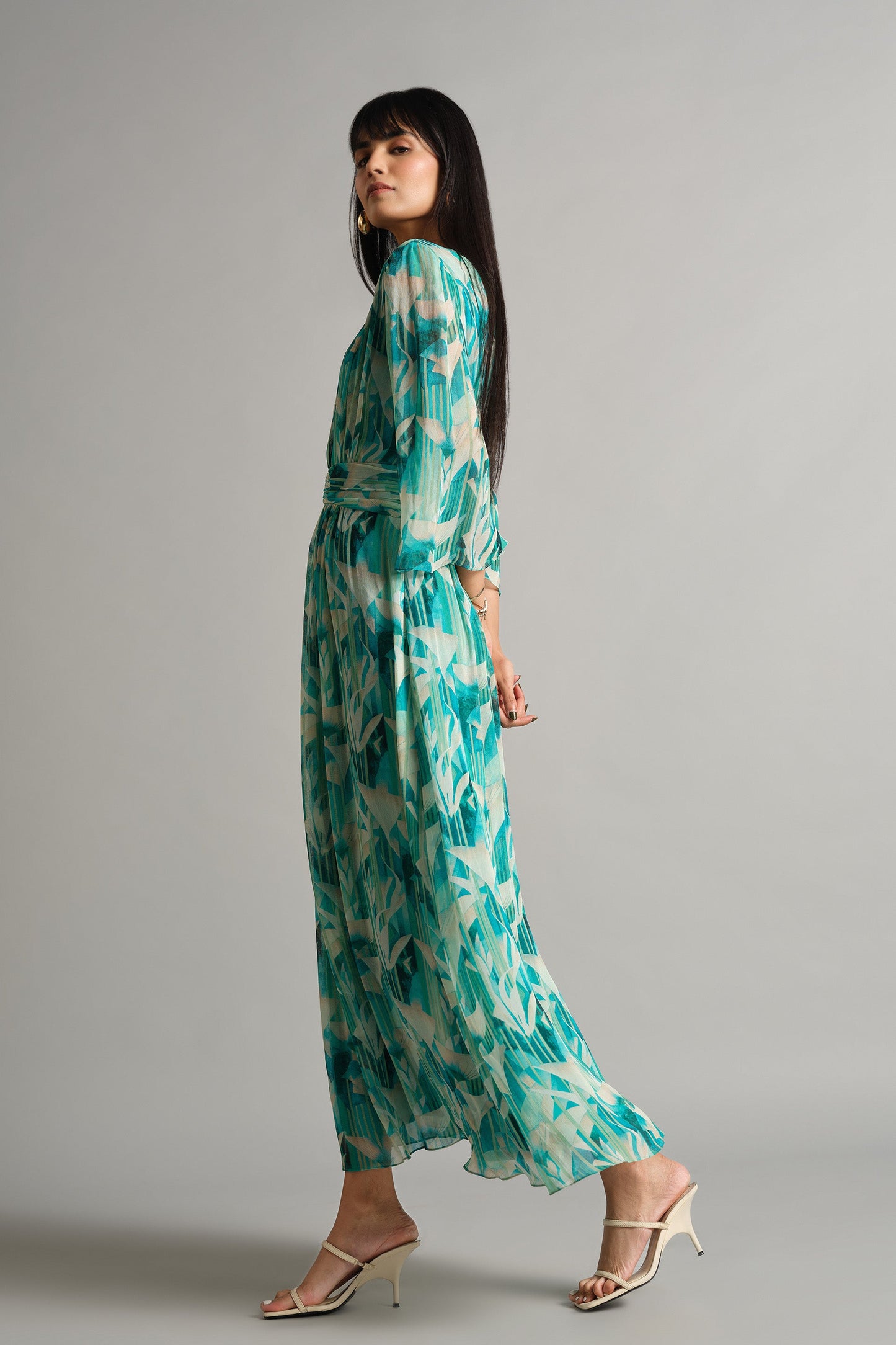 Aqua Dive Gown