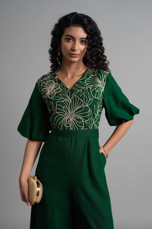 Green Galore Jumpsuit