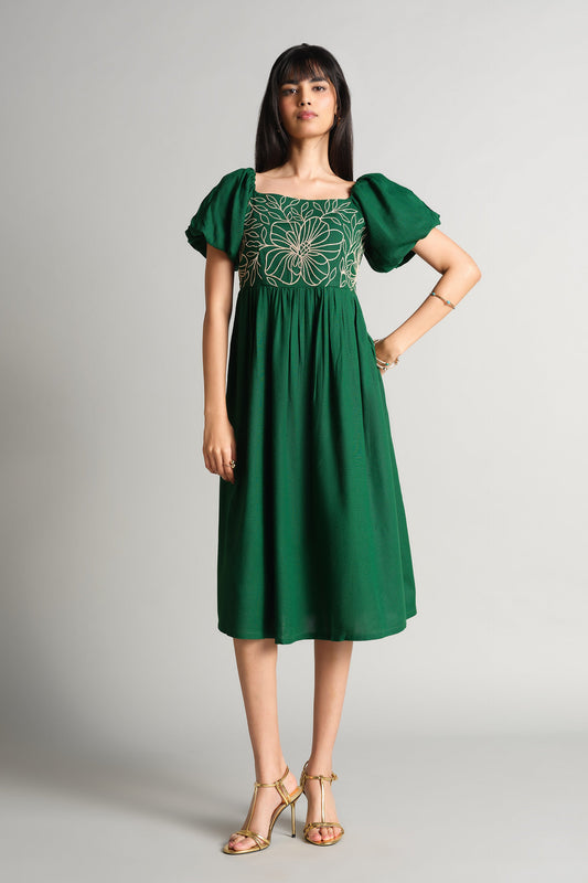 Green Galore Dress